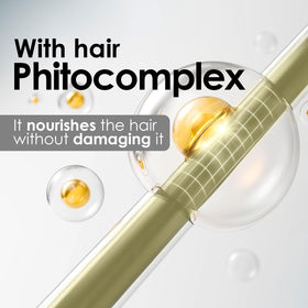 OURO Shampoo Toning hair showcase reveals vibrant blonde tones and smooth texture
