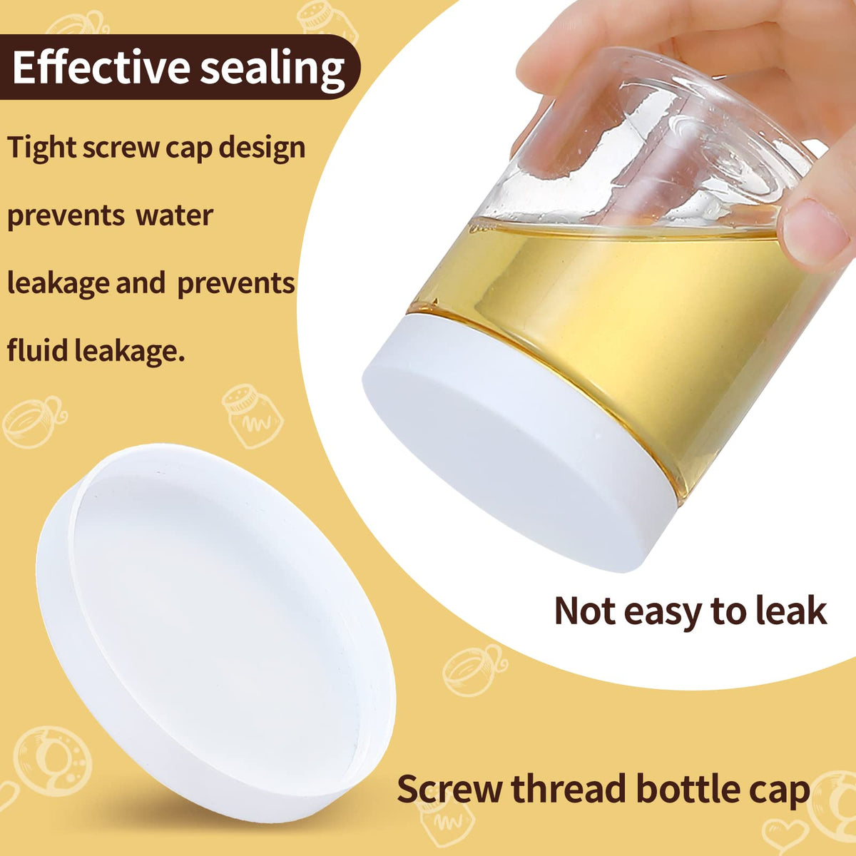 OUSHINAN-slime-bead-storage-containers ideal for DIY slime and small crafts.