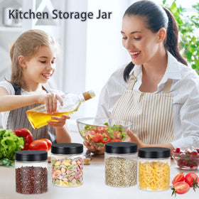 OUSHINAN wide-mouth jars enable easy filling and scooping