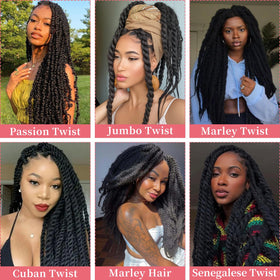 Outernice Marley hair care instructions suggest gentle washing and air-drying