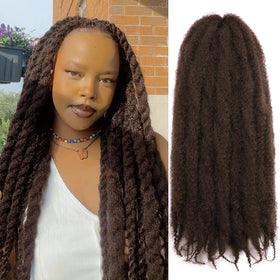 Outernice Marley twist 24-inch pack-8 for full head installs with natural movement