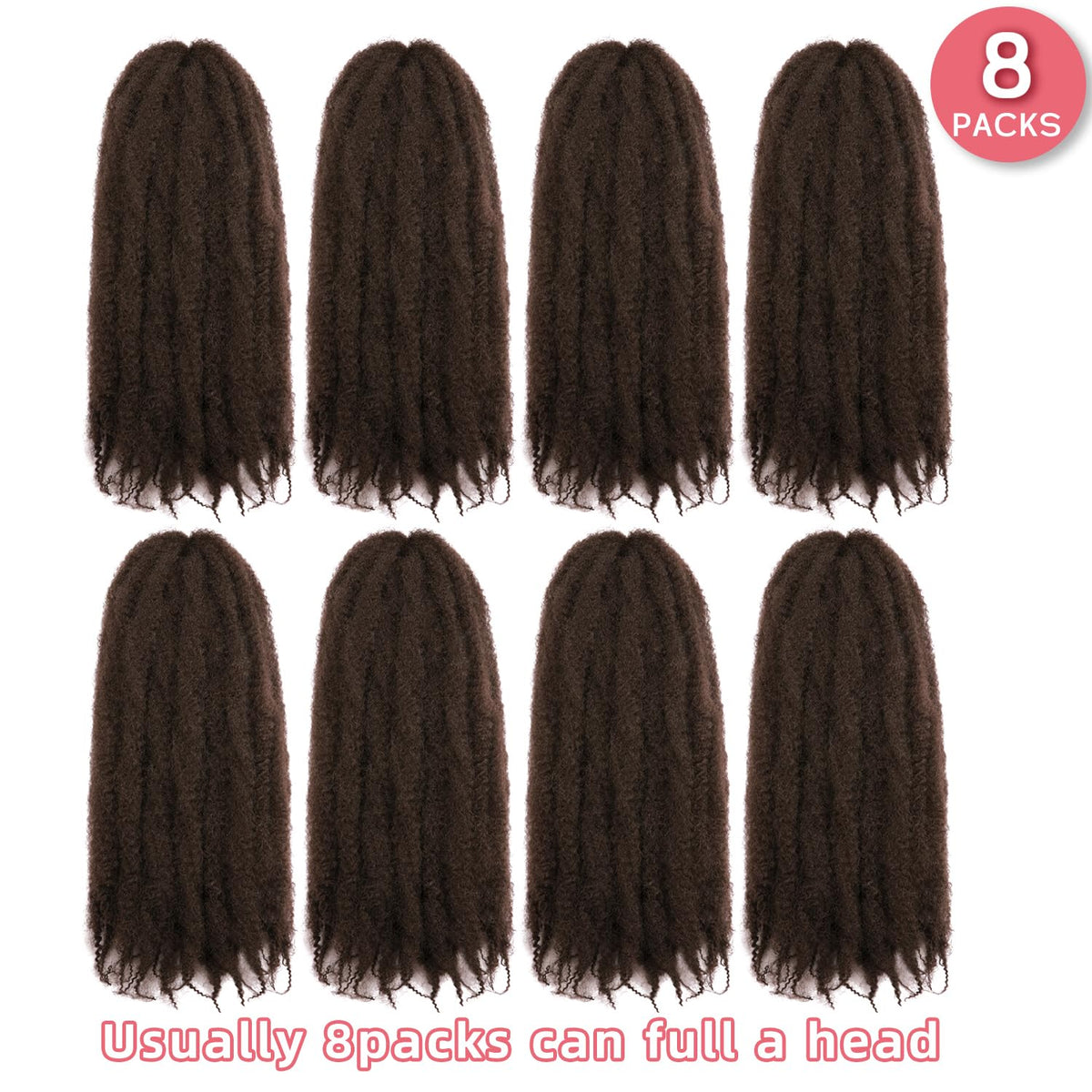 Outernice soft Marley hair fiber feels light and skin-friendly during wear