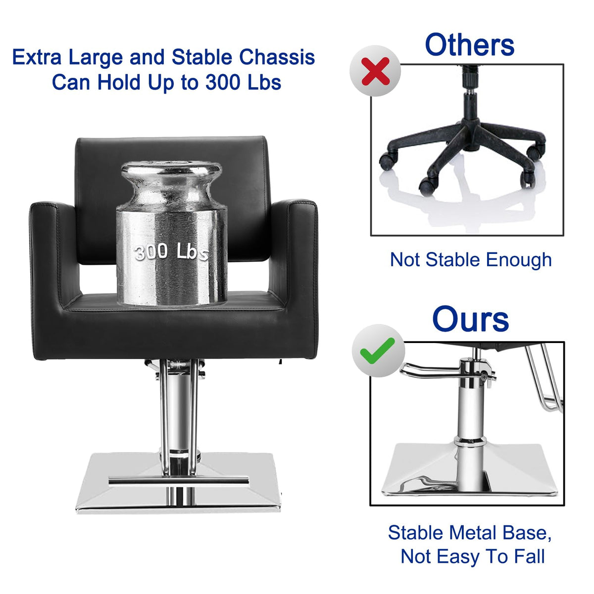 OUTMASTER PU leather seat offers comfortable seating for long sessions