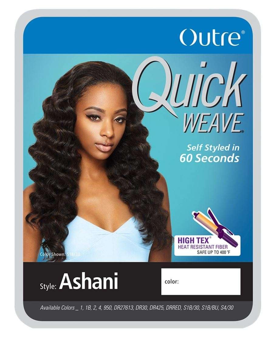 Outre Ashani half wig side view shows smooth movement and comfort