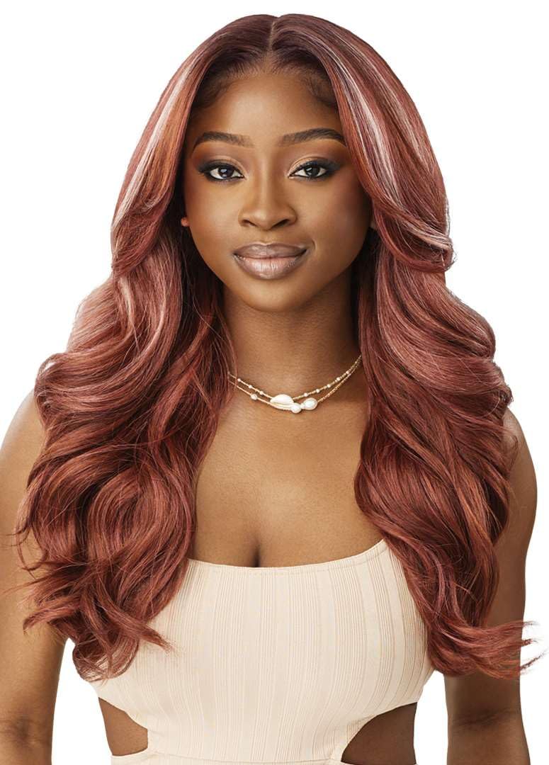 Outre Braids Elara front view wig with melted hairline for natural look.
