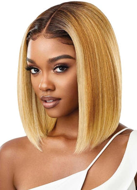 Isabella baby hairs from Outre Braids add texture for a realistic finish.