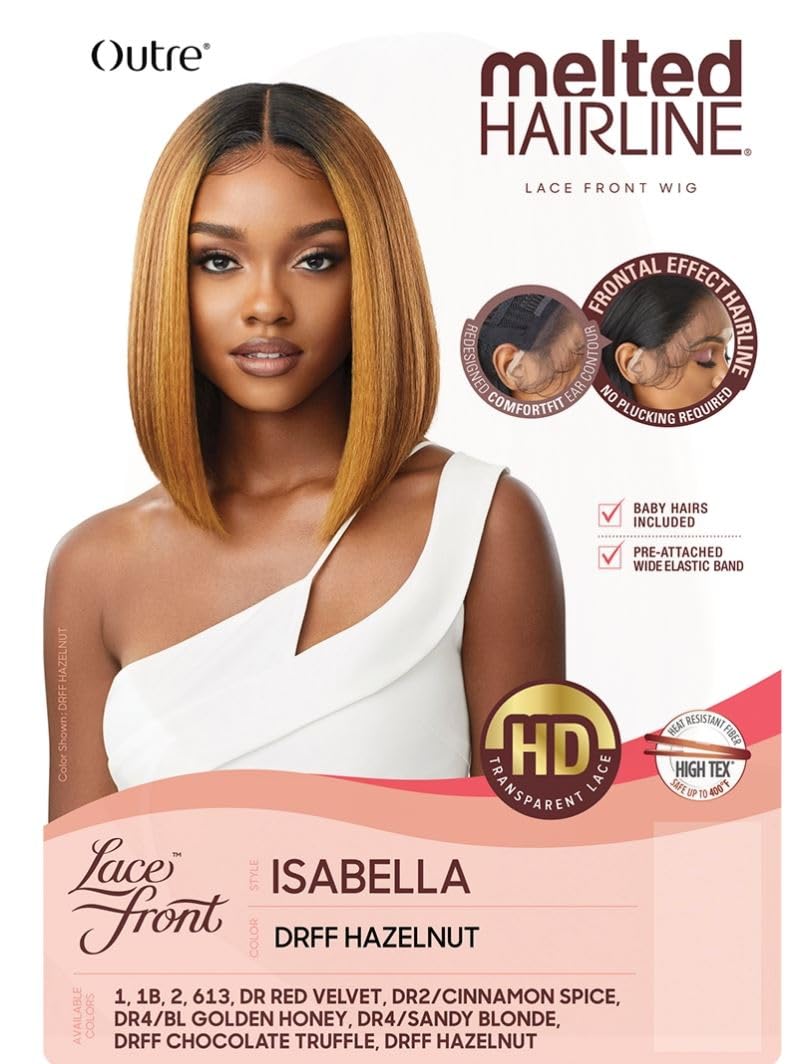 Isabella melted hairline by Outre Braids for a natural look and minimal styling.