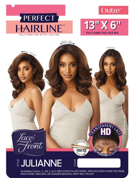 Outre Braids Julianne fully hand-tied frontal for seamless movement.