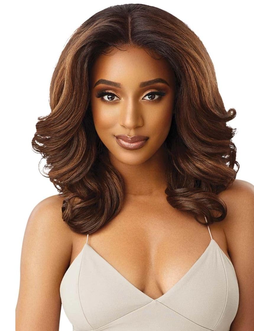 Outre Julianne lacefront front view with natural hairline for everyday use.