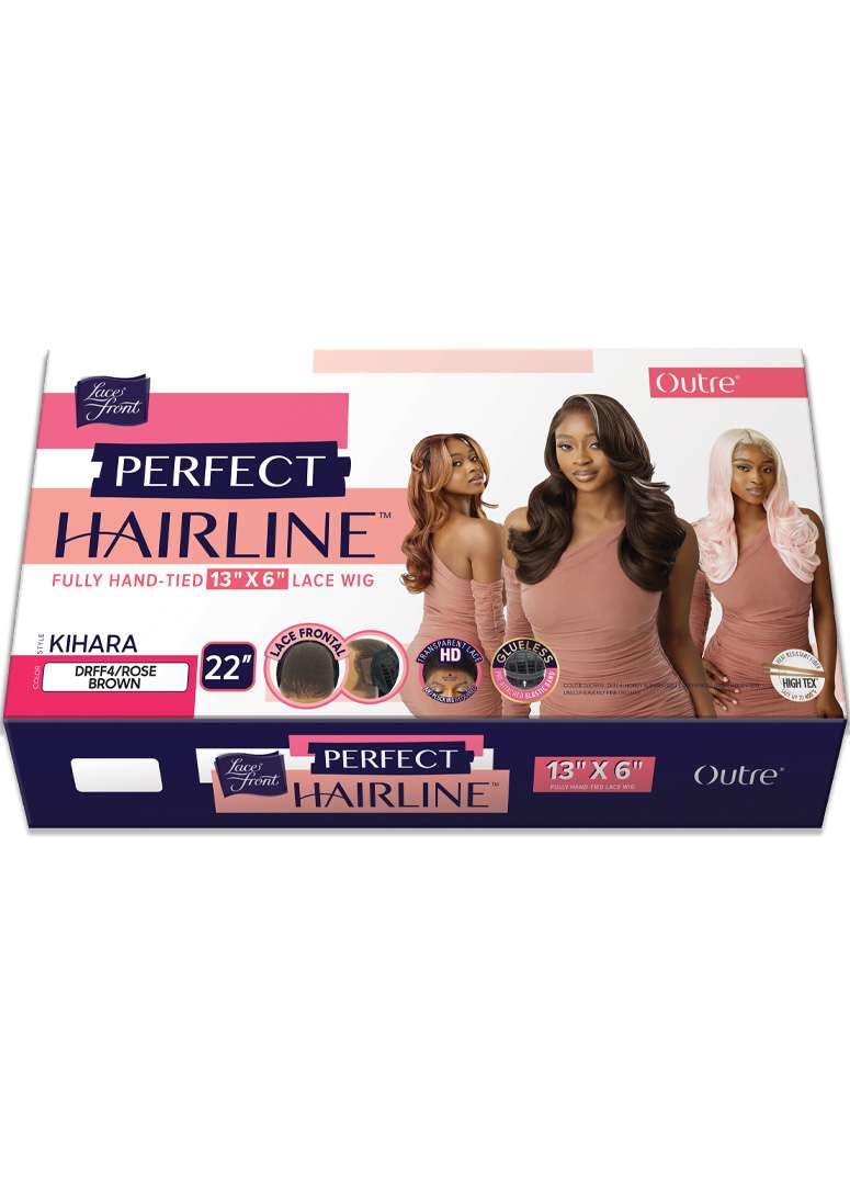 Outre Braids Kihara pre-plucked hairline reduces prep time for a ready look.