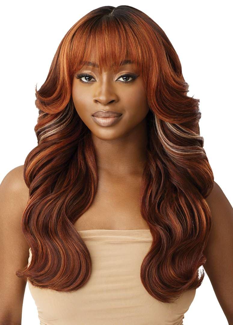 Outre Braids Mandisa Melted Hairline closeup with seamless blend for a natural look.