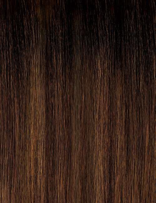 Outre Braids NEESHA H304 color DR2-Chocolate-Swirl detail on-model