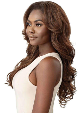 New half wig cap lays flat with reduced leave-out for Neesha H304