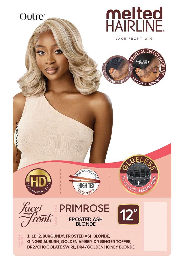 Outre Braids Primrose lace detail showing soft transparent lace for natural blending