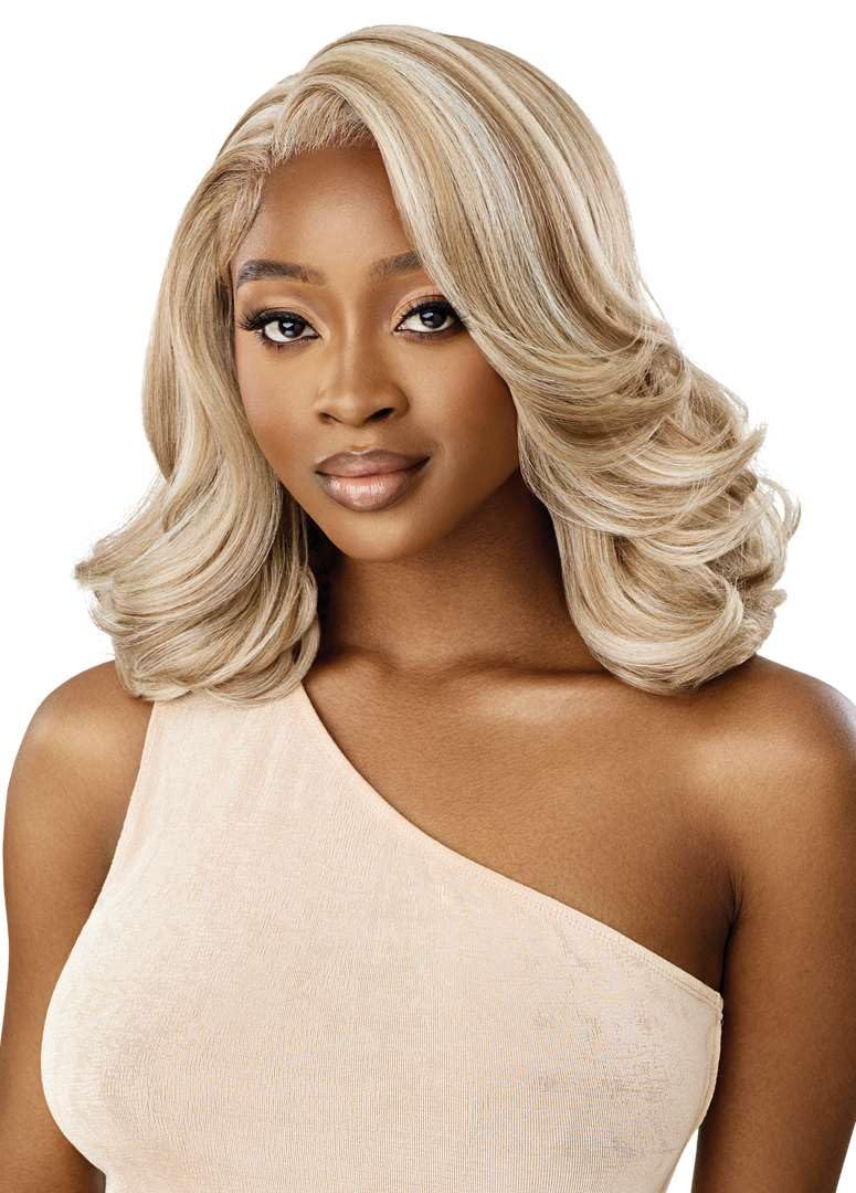 Outre Braids Primrose lace front wig front view for effortless glueless wear