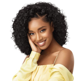 Outre Converti Cap realistic hairline image demonstrates natural scalp appearance.