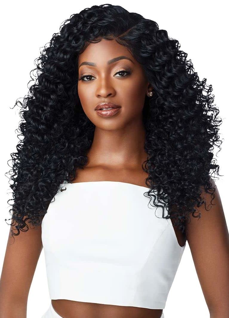 Outre Dominica lace front wig with 13x6 frontal for a natural hairline and easy styling.