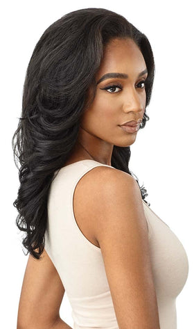 Outre Neesha H305 wig side view shows volume and balanced silhouette.
