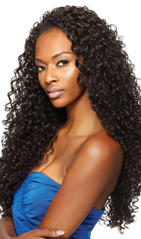 Outre PENNY half wig self-styled in 60 seconds, ideal for busy mornings and on-the-go looks.
