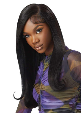 Outre Purple Pack Yaki 10-inch bundle texture blends naturally