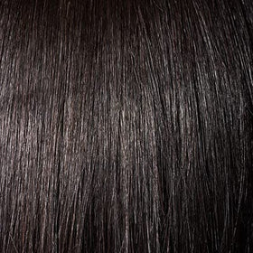 Outre Quick Weave beach curl close up showing 1B color and texture.