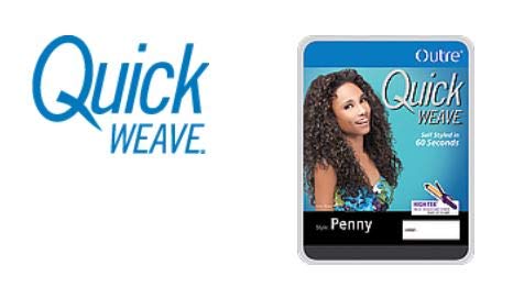 Outre Penny half wig, back view showing secure fit and lightweight comfort.
