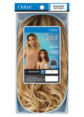 Outre Quick Weave Neesha H307 color-draped look for special occasions.