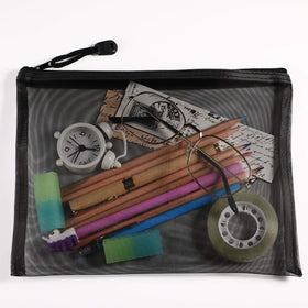Outus durable nylon mesh with sturdy zipper for long-lasting use.
