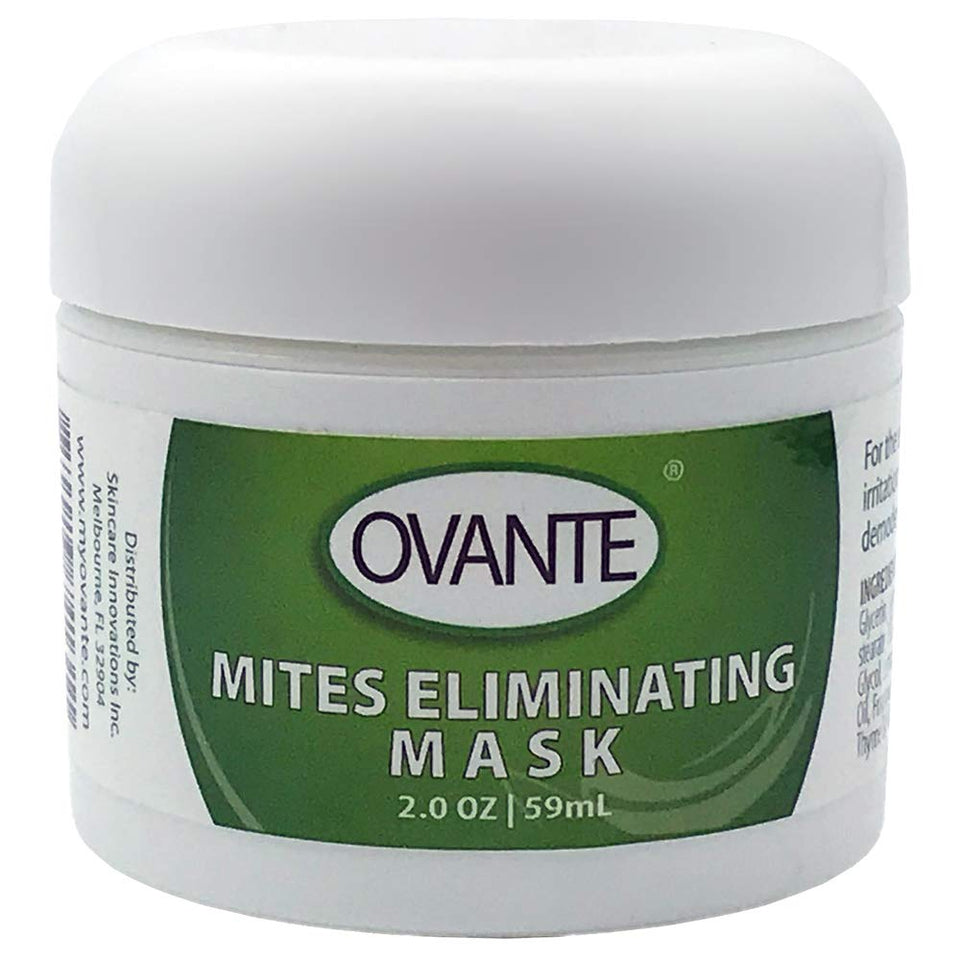 OVANTE Demodex Face Mask product image showing balanced oil and hydrated skin