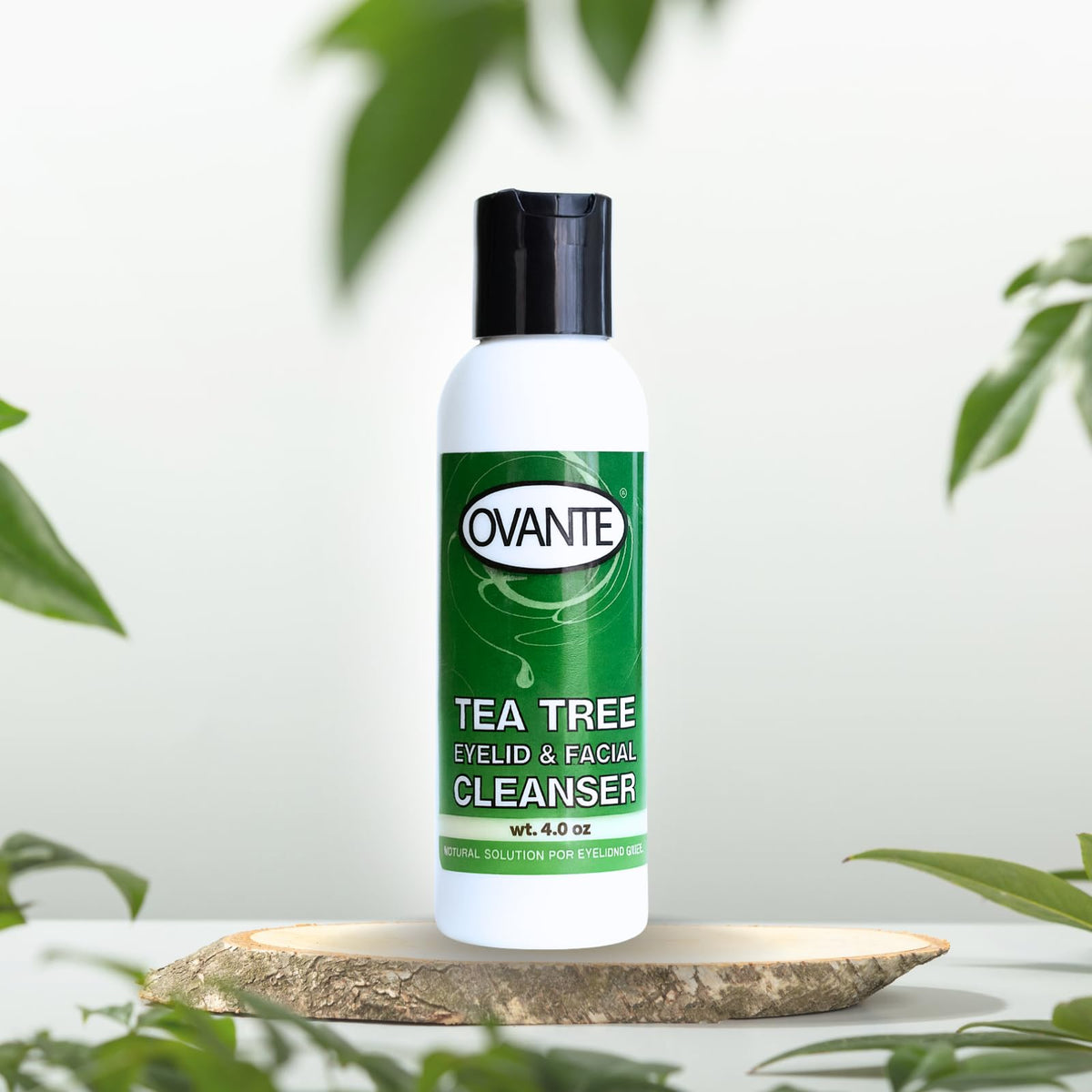 OVANTE Tea Tree Oil Cleanser vitamin blend nourishes the skin during cleansing