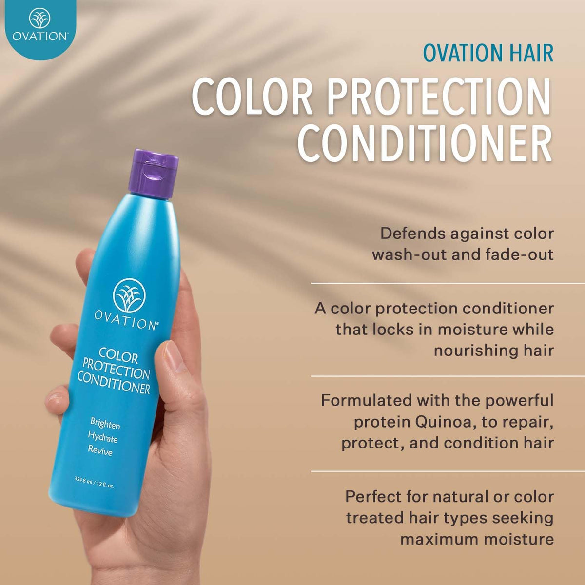 Argan oil and aloe vera nourish and add shine to hair.