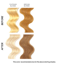 overtone avocado coconut shea butter nourishes and hydrates hair during toning