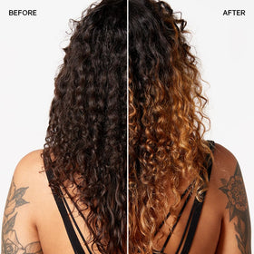 oVertone hydrating oils keep hair nourished during lift for a healthier feel.