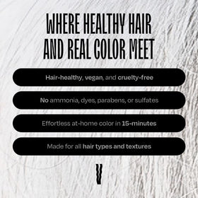 Overtone Daily Color Conditioner packaging front confirms vegan and cruelty-free promise