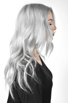 Overtone Daily Color Conditioner on wet hair for a fresh color boost