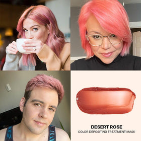 Hydration from coconut oil, shea butter, and jojoba oil in oVertone Desert Rose