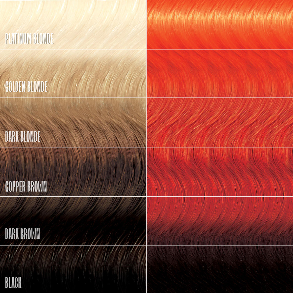 Overtone Poppy Orange hair application demonstration for quick tinting