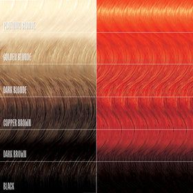 Overtone Poppy Orange hair application demonstration for quick tinting
