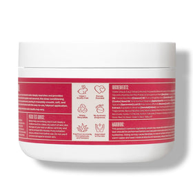 Overtone Raspberry Pink bottle label close-up shows nourishing formula.