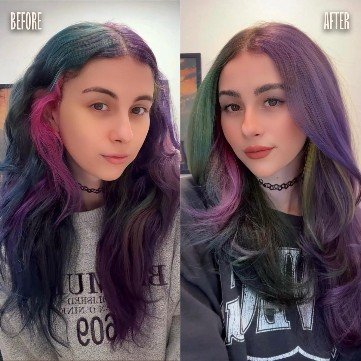 Overtone Revitalizer being applied to scalp for targeted nourishment