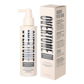 Overtone Revitalizer packaging on-shelf signals naturally derived care