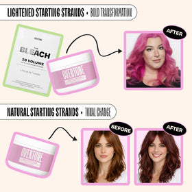 Overtone Smoky Magenta ingredients highlight shea butter and coconut oil