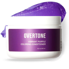 Overtone Vibrant Purple bottle for at-home color deposit.