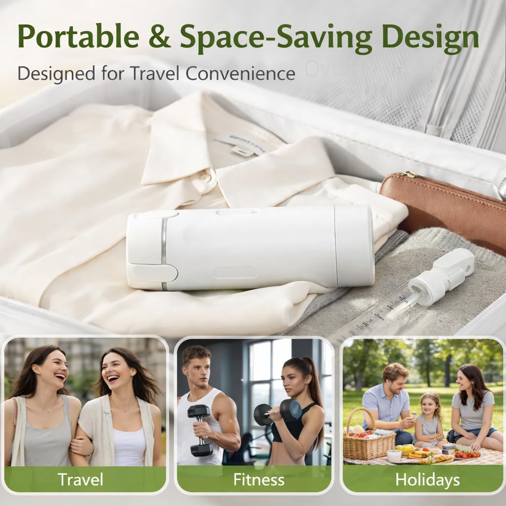 OvOHapia in a travel-ready bag for business trips