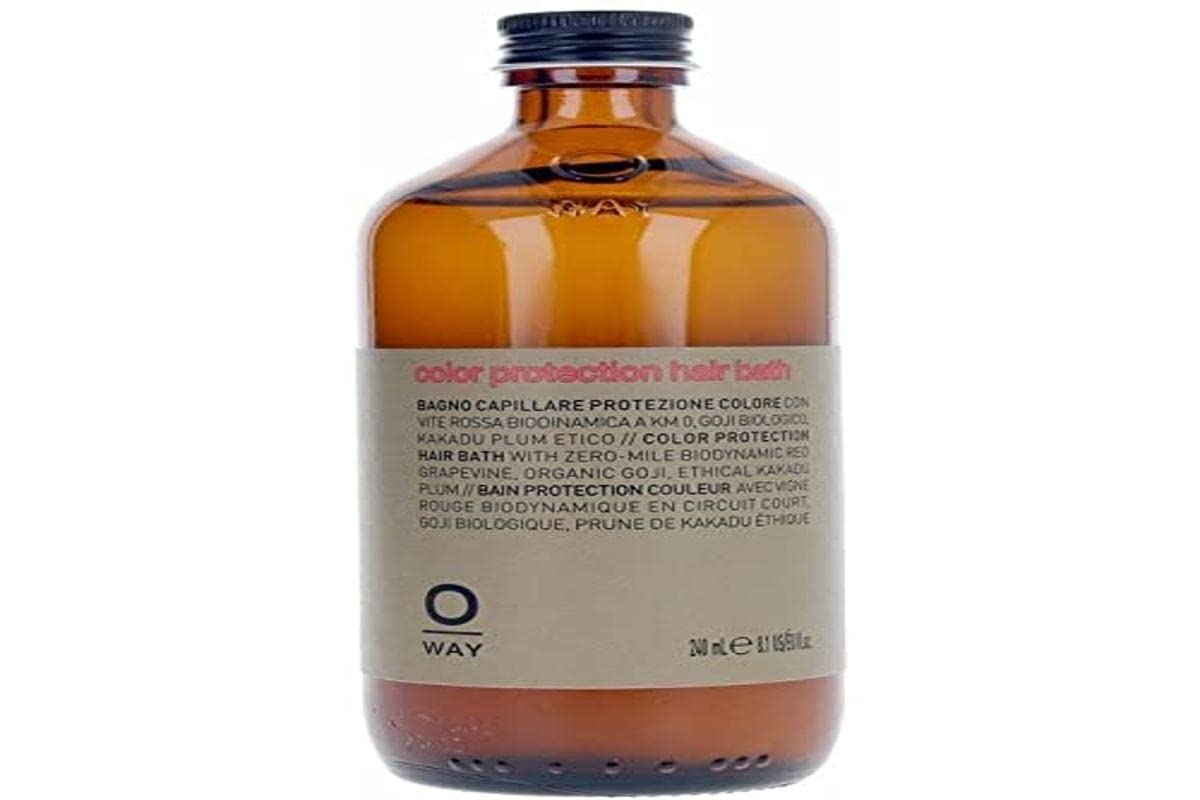 OWAY Color Protection Hair Bath bottle for color-treated hair and gentle cleansing.