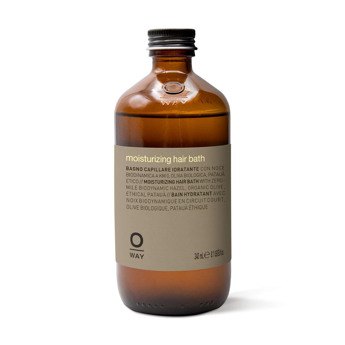 OWAY moisturizing hair bath bottle for daily cleansing and hydration