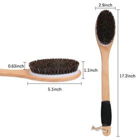 OWIIZI brush suitable for wet or dry use during cleansing
