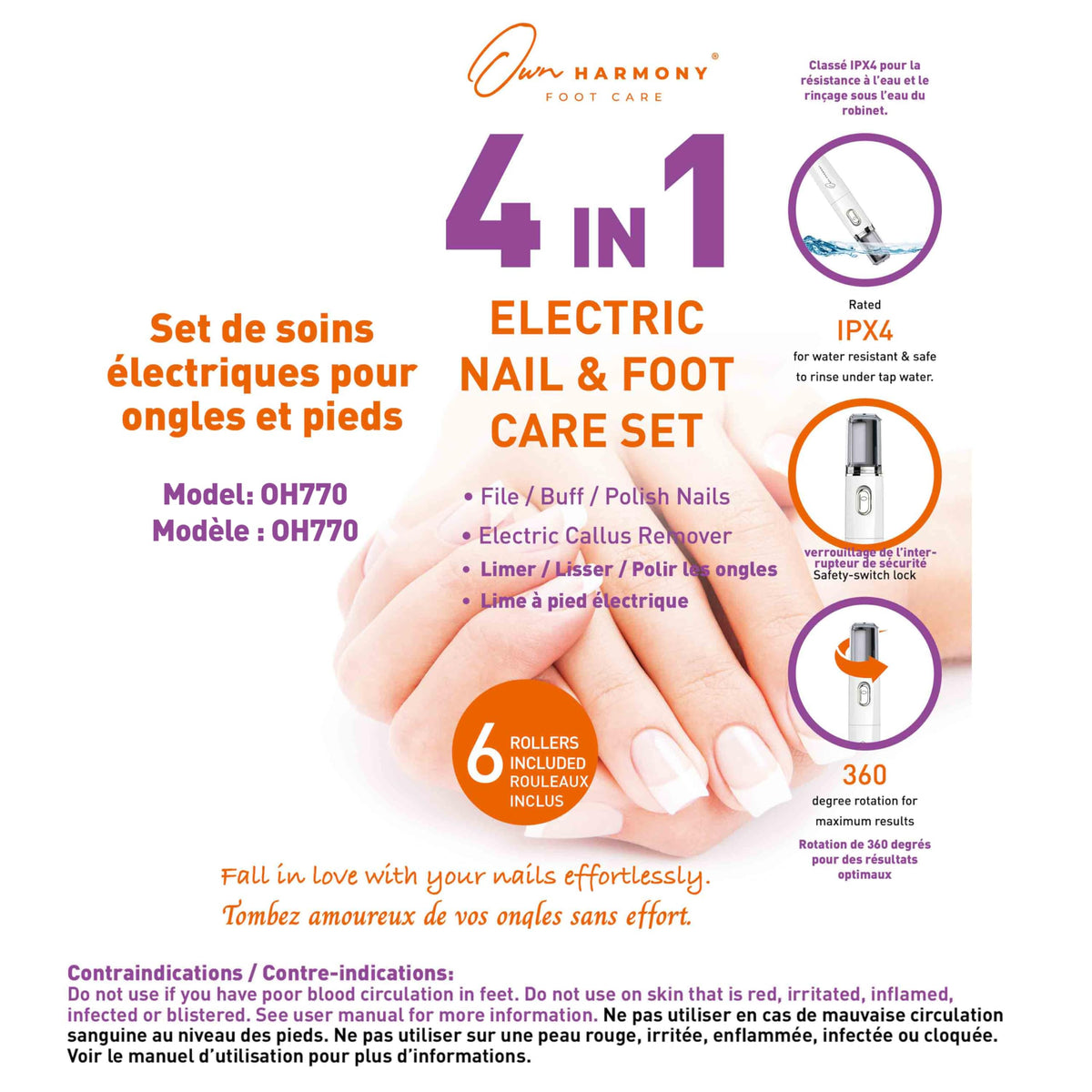 Own Harmony at-home pedi setup ready for routine upgrade