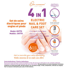 Own Harmony at-home pedi setup ready for routine upgrade