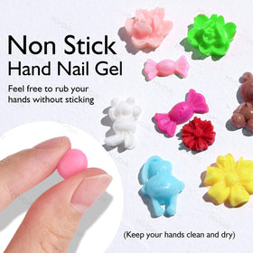 Ownest high gloss nail gel provides a smooth, shiny finish
